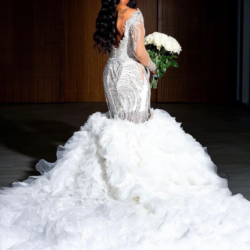 Leo Almodal Custom Wedding Gown